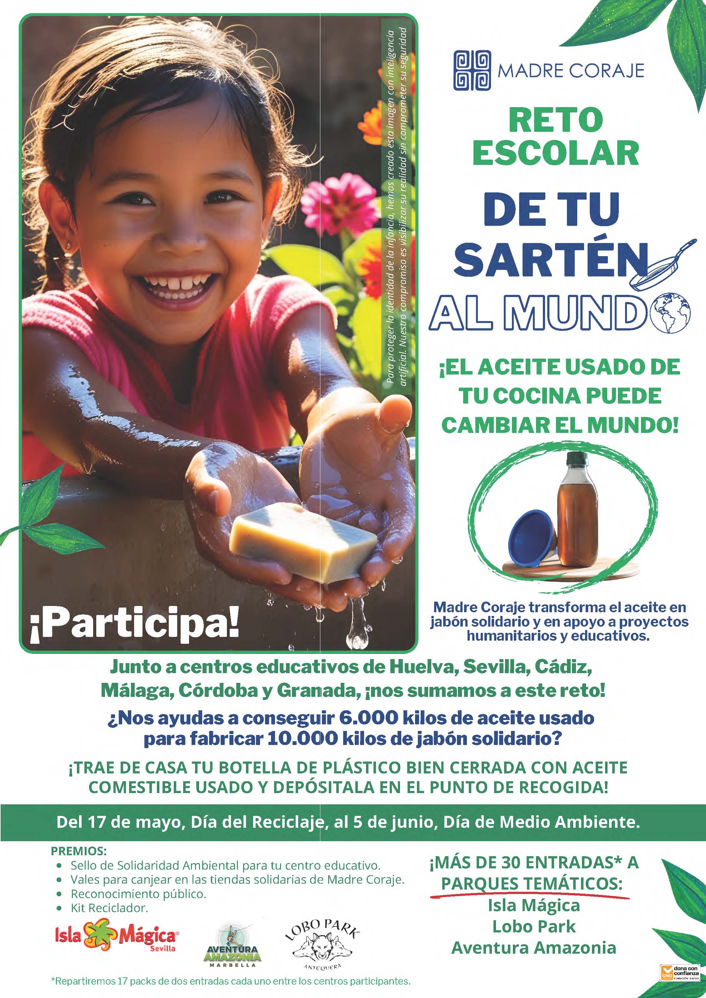 Reto escolar: DE TU SARTÉN AL MUNDO