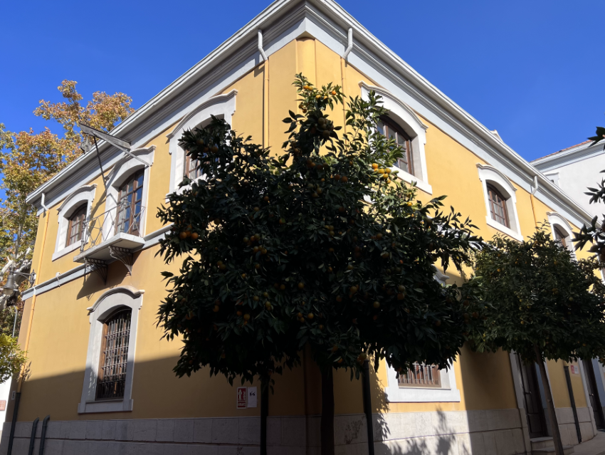 Edificio de la Unidad Técnica en el Complejo Administrativo Triunfo