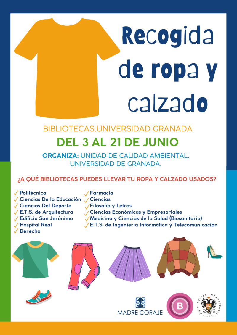 Campaña de recogida de ropa y calzado Recogida de ropa y calzado